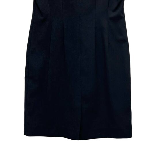 ATRIUM COLLECTION | 90s Scoop Neck Short Sleeve Knee Length Sheath Dress Size 8 - Picture 9 of 15